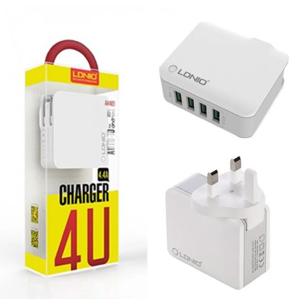 LDNIO A4403 4 USB Charger
